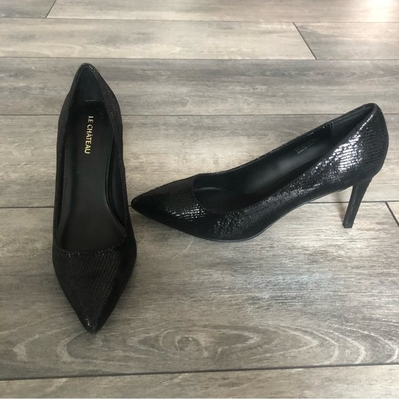 BRAND NEW real leather shiny heels - Picture 2 of 8